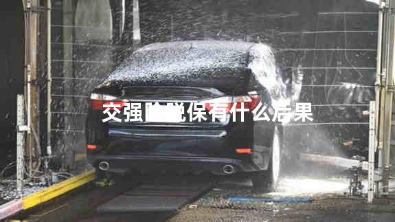 交强险脱保有什么后果