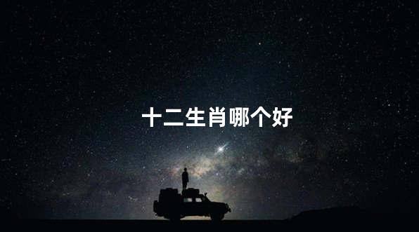 十二生肖哪个好