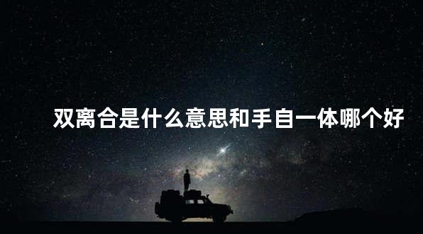 双离合是什么意思和手自一体哪个好