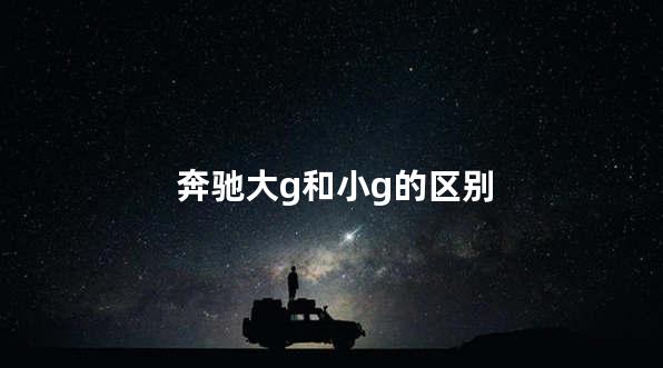 奔驰大g和小g的区别