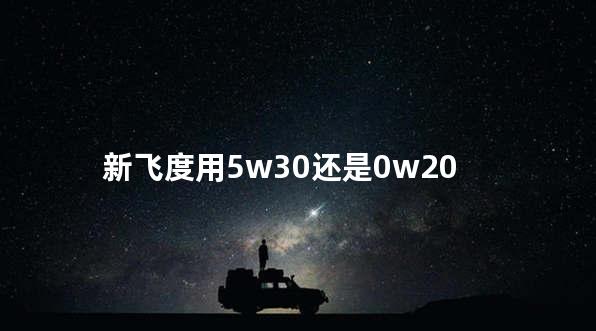 新飞度用5w30还是0w20