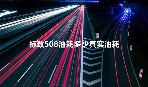 标致508油耗多少真实油耗