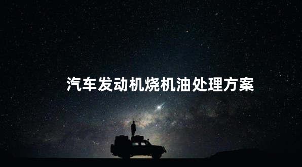 汽车发动机烧机油处理方案