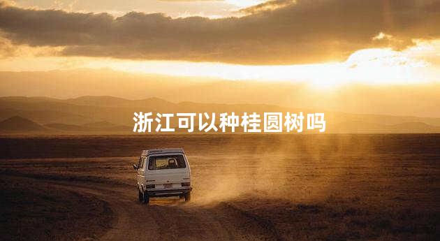 浙江可以种桂圆树吗