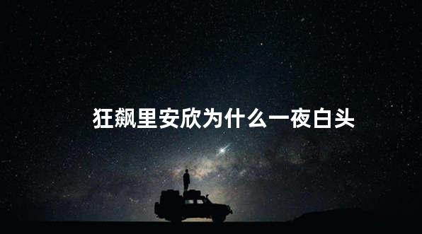 狂飙里安欣为什么一夜白头