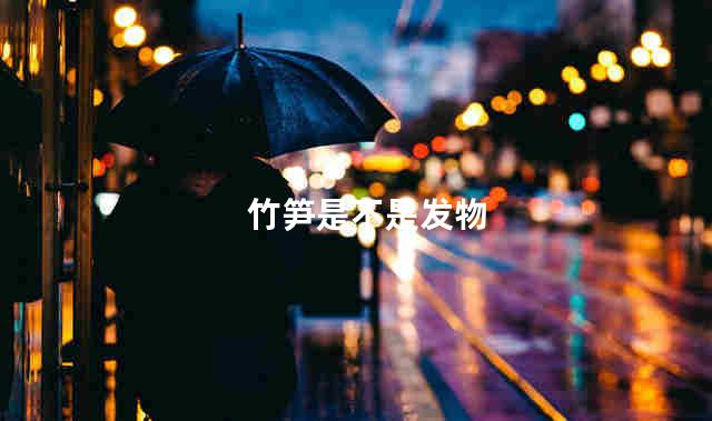 竹笋是不是发物