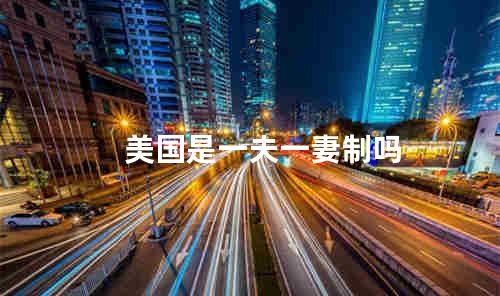 美国是一夫一妻制吗