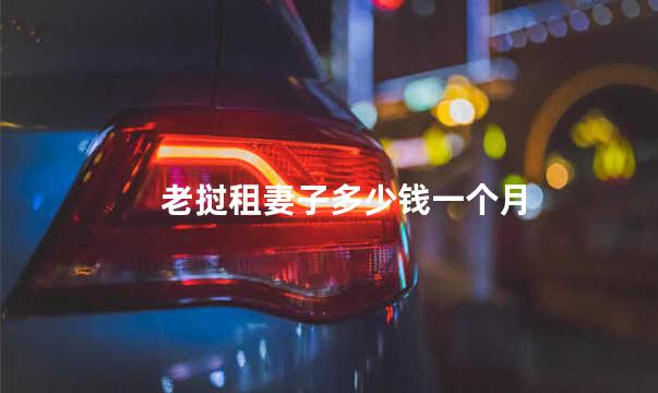 老挝租妻子多少钱一个月