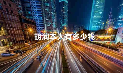 胡润本人有多少钱