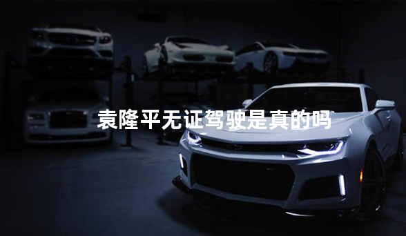 袁隆平无证驾驶是真的吗