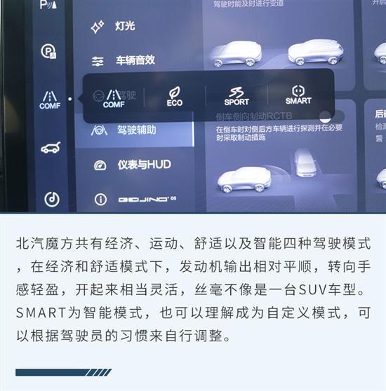 豪车同款黑科技傍身 试驾体验北汽魔方