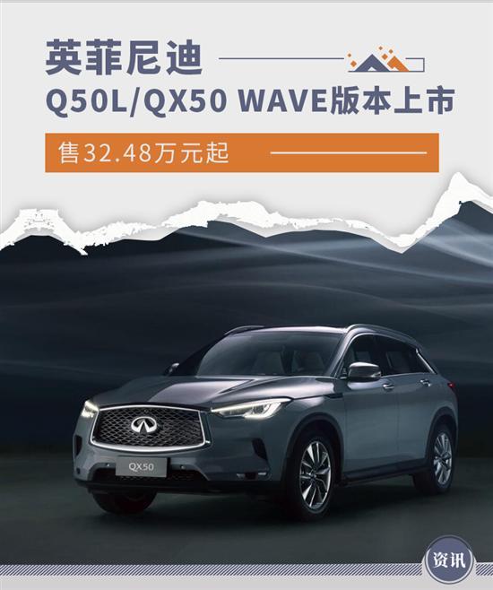 英菲尼迪Q50L/QX50 WAVE版本上市