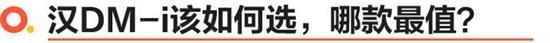 比亚迪汉怎么买？4种车型满足不同的需求