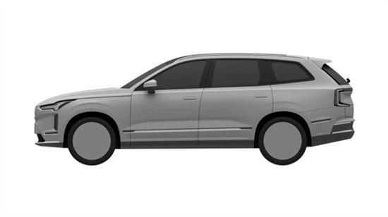 全新沃尔沃XC90纯电版 多了精致少了霸气