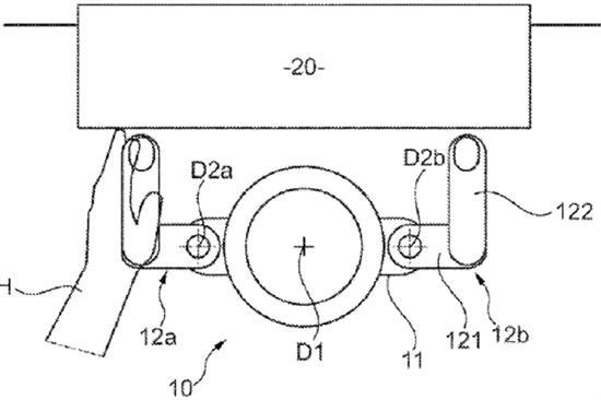 宝马申请全新方向盘专利 类似矩形方向盘