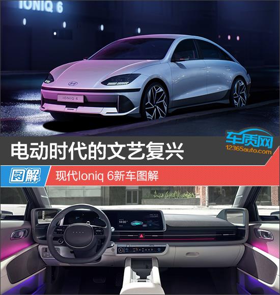 电动时代的文艺复兴 现代Ioniq 6新车图解