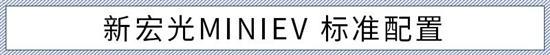 国民代步车上新款 新宏光MINIEV购车手册