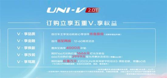 2.0T+8AT标榜性能 14万元的UNI-V能得到什么