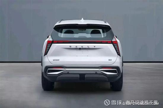 吉利FX11实车图曝光 基于CMA架构打造