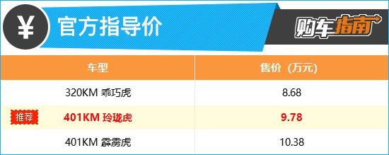 推荐玲珑虎 2022款几何E购车指南