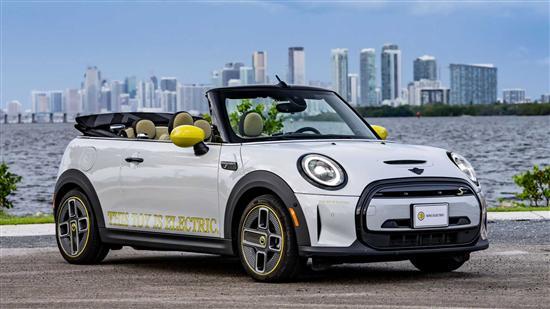 续航230km MINI Cooper EV敞篷版官图发布