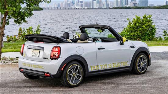 续航230km MINI Cooper EV敞篷版官图发布