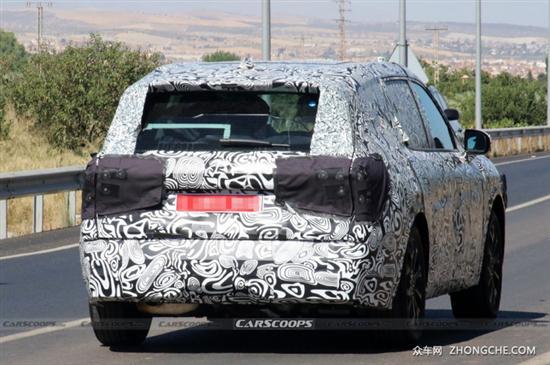 福特全新SUV谍照曝光 或定位中型SUV