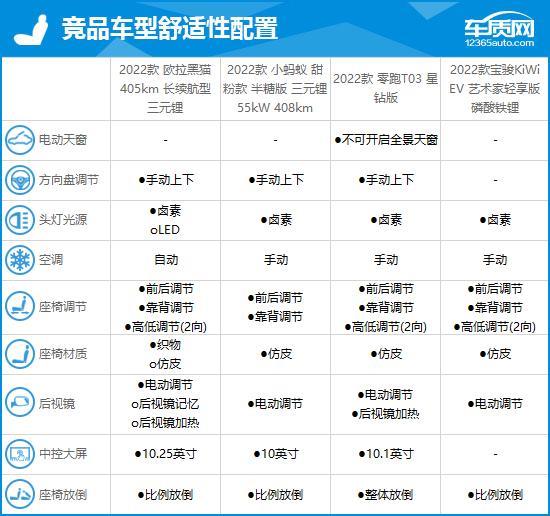 2022款欧拉黑猫完全评价报告