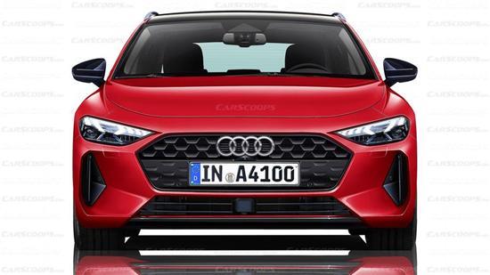 灯组变化明显 奥迪A4 Sportback渲染图曝光