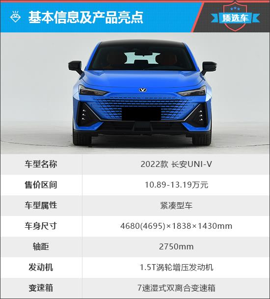 质选车：以运动之名 长安UNI-V能否突破重围